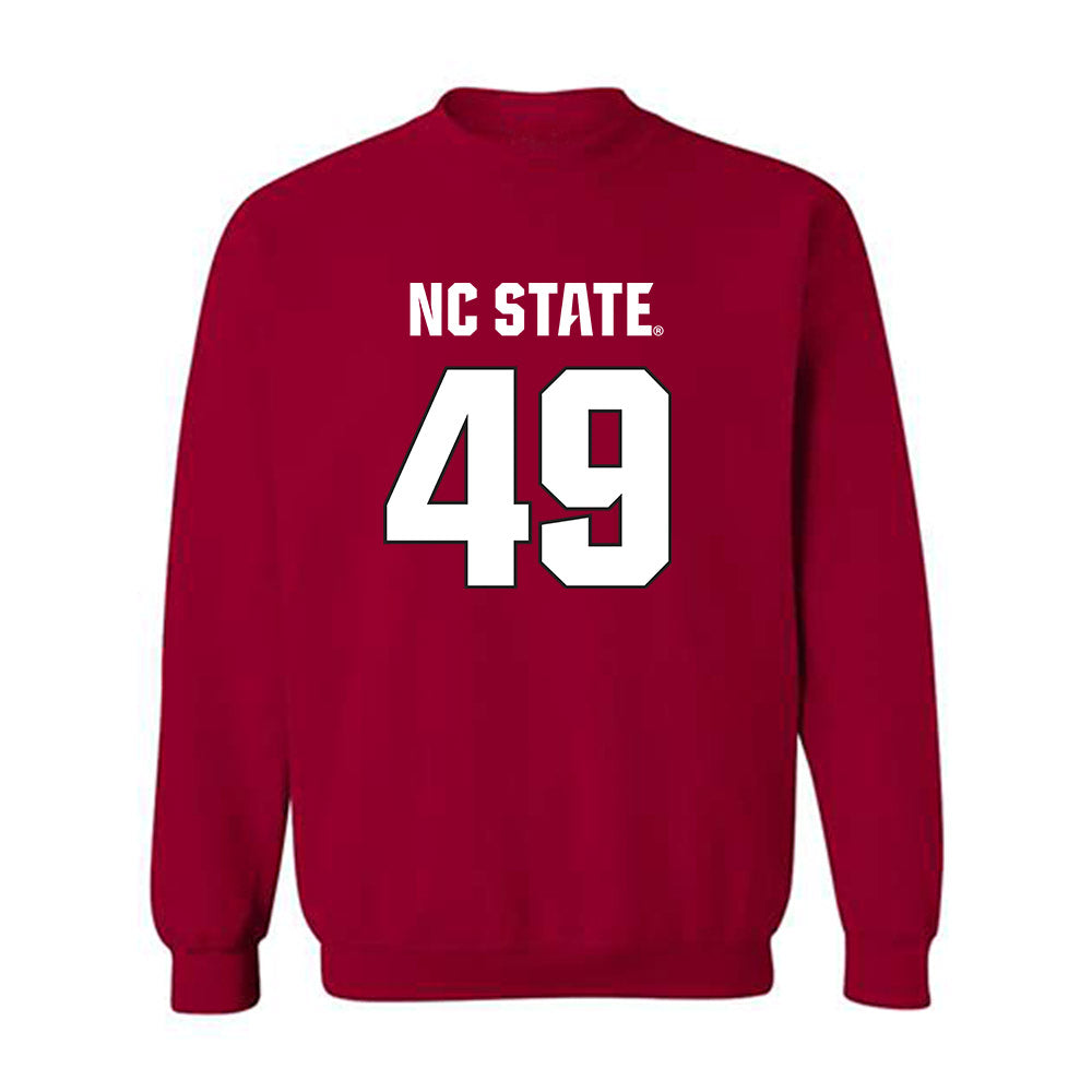 NC State - NCAA Football : Jailun Hampton - Sports Shersey Crewneck Sweatshirt-0