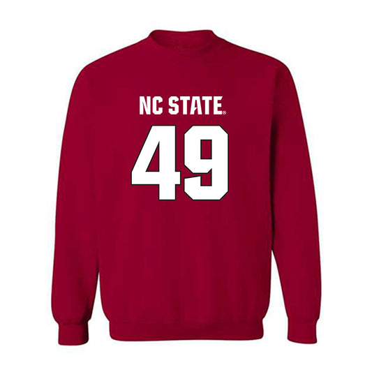 NC State - NCAA Football : Jailun Hampton - Sports Shersey Crewneck Sweatshirt-0