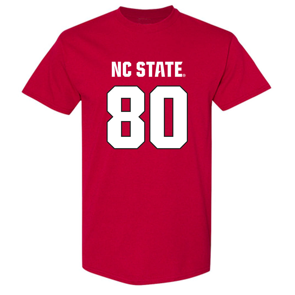 NC State - NCAA Football : Ethan Dowdy - Sports Shersey T-Shirt-0