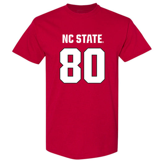 NC State - NCAA Football : Ethan Dowdy - Sports Shersey T-Shirt-0