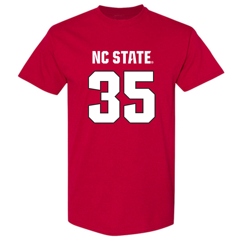 NC State - NCAA Football : LaCorian Hodge - Sports Shersey T-Shirt-0