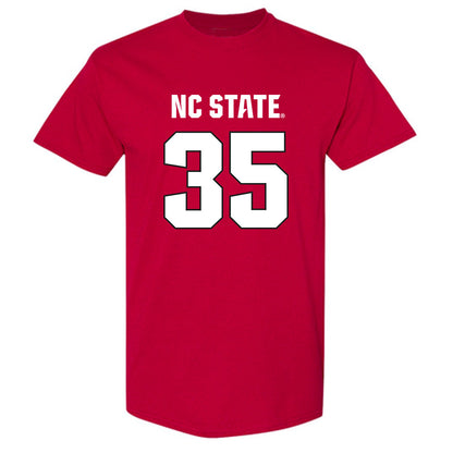 NC State - NCAA Football : LaCorian Hodge - Sports Shersey T-Shirt-0