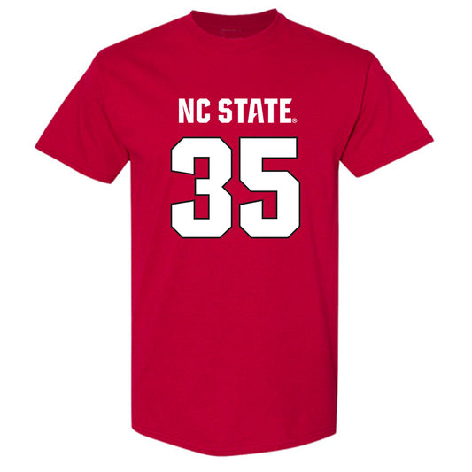 NC State - NCAA Football : LaCorian Hodge - Sports Shersey T-Shirt-0