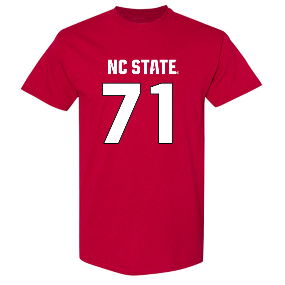 NC State - NCAA Football : Yousef Mugharbil - Sports Shersey T-Shirt-0