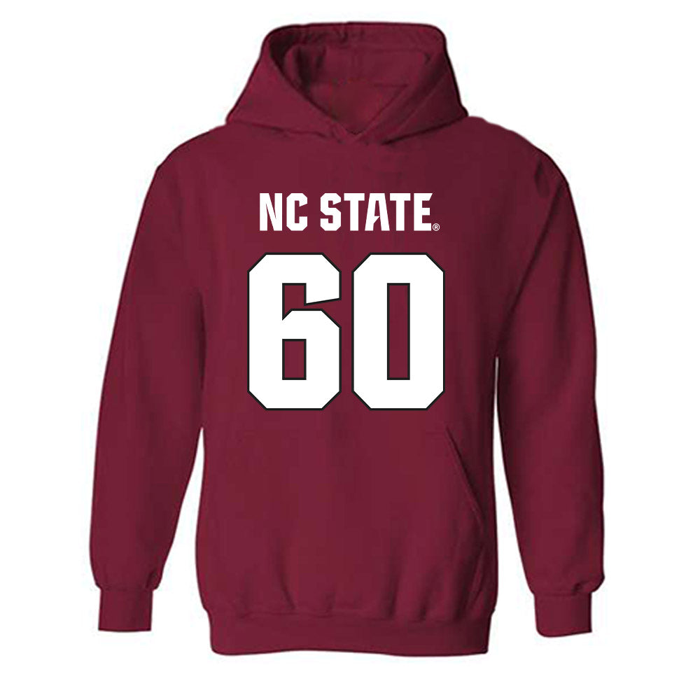 NC State - NCAA Football : Taylon Tranel - Sports Shersey Hooded Sweatshirt-0
