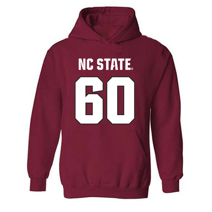 NC State - NCAA Football : Taylon Tranel - Sports Shersey Hooded Sweatshirt-0