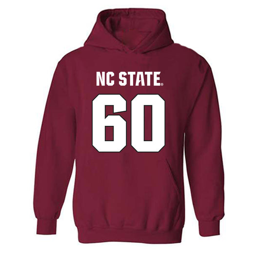 NC State - NCAA Football : Taylon Tranel - Sports Shersey Hooded Sweatshirt-0