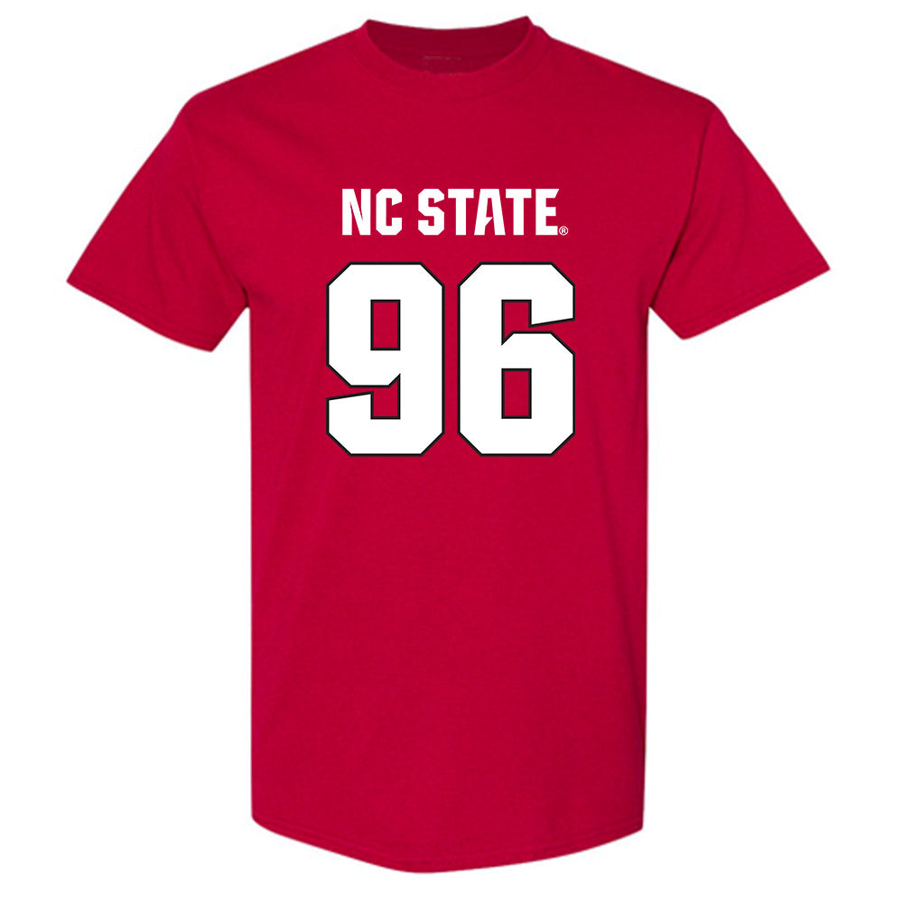 NC State - NCAA Football : Jackson Waller - Sports Shersey T-Shirt-0