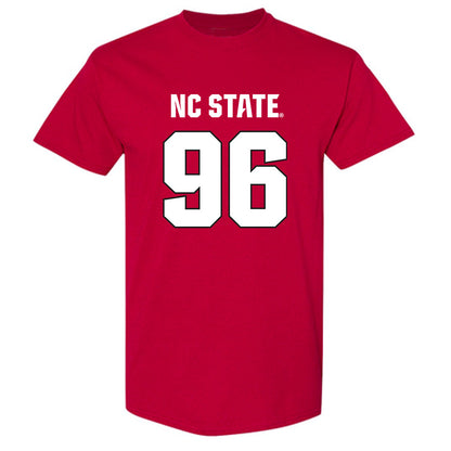 NC State - NCAA Football : Jackson Waller - Sports Shersey T-Shirt-0
