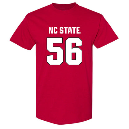 NC State - NCAA Football : Omarian Abraham - Sports Shersey T-Shirt-0