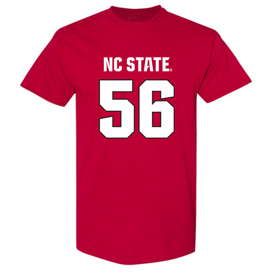 NC State - NCAA Football : Omarian Abraham - Sports Shersey T-Shirt-0