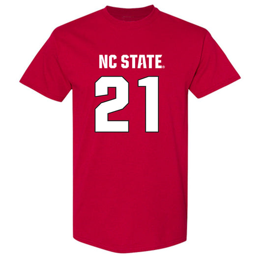 NC State - NCAA Football : Markel Aguirre - Sports Shersey T-Shirt-0
