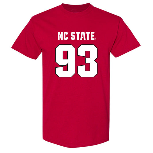 NC State - NCAA Football : Carmelo Mckenzie - Sports Shersey T-Shirt-0