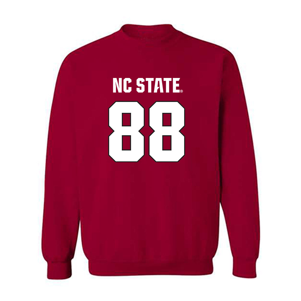 NC State - NCAA Football : Lamaris Davis Jr - Sports Shersey Crewneck Sweatshirt-0