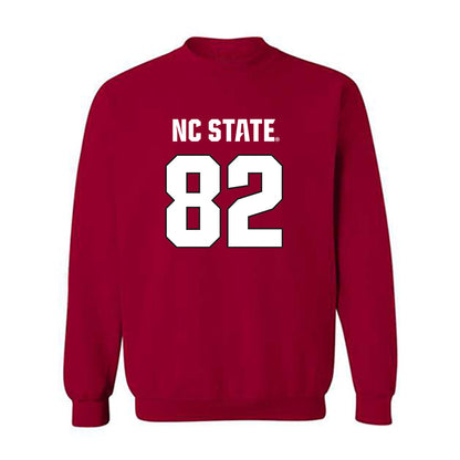 NC State - NCAA Football : Preston Douglas - Sports Shersey Crewneck Sweatshirt-0