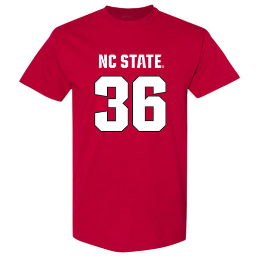 NC State - NCAA Football : Tristen Hill - Sports Shersey T-Shirt-0
