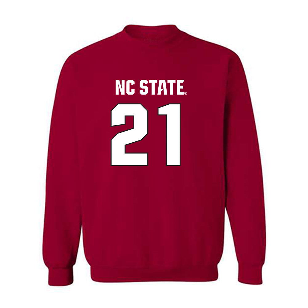 NC State - NCAA Football : Je'rel Bolder - Sports Shersey Crewneck Sweatshirt-0