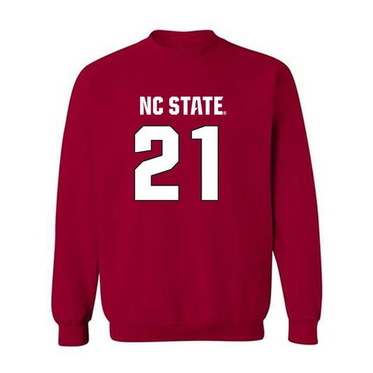 NC State - NCAA Football : Je'rel Bolder - Sports Shersey Crewneck Sweatshirt-0