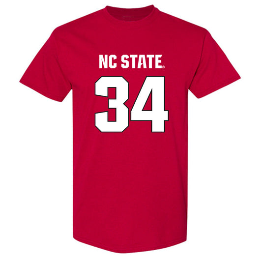 NC State - NCAA Football : Noah Moss - Sports Shersey T-Shirt-0