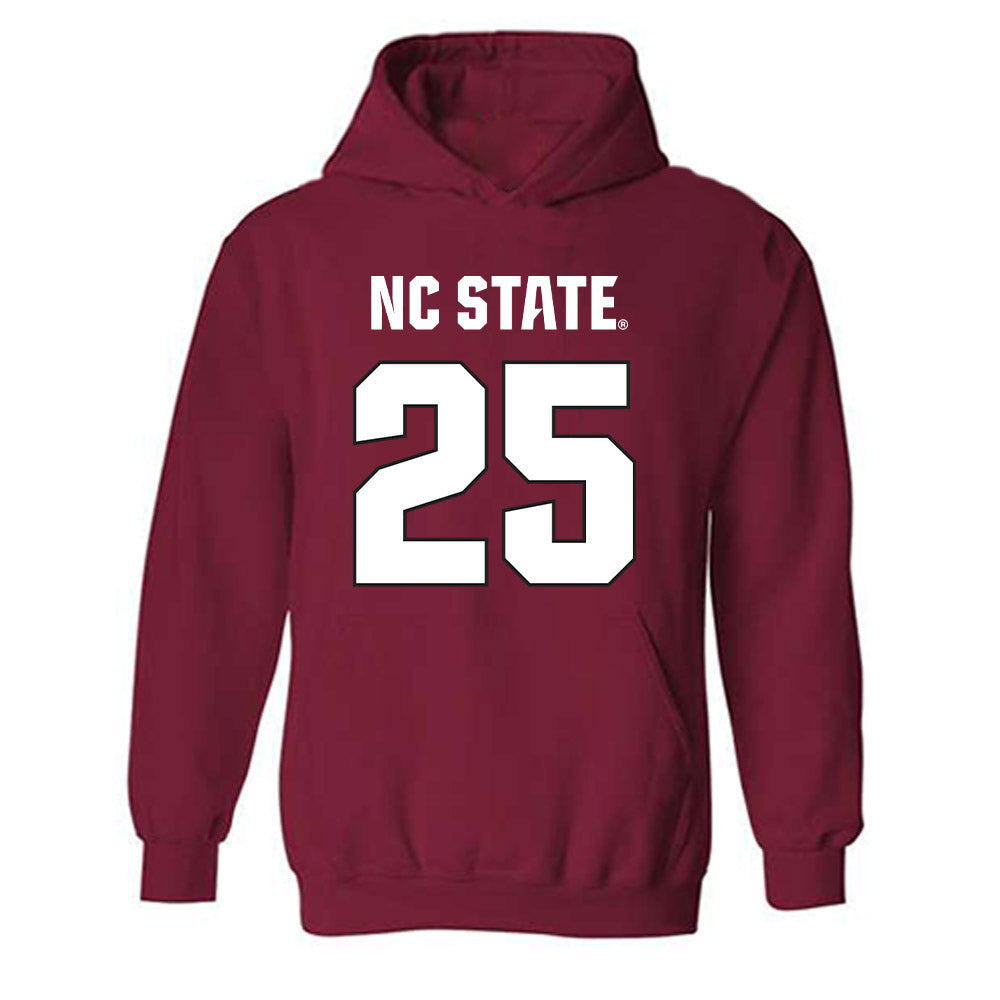 NC State - NCAA Football : Joseph Adedire - Sports Shersey Hooded Sweatshirt-0