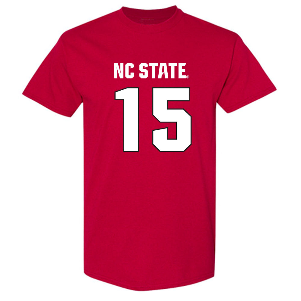 NC State - NCAA Football : Hudson Wilharm - Sports Shersey T-Shirt-0