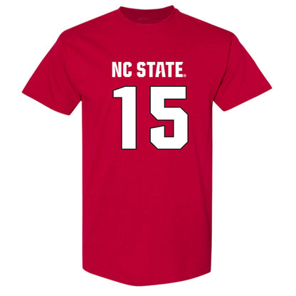 NC State - NCAA Football : Hudson Wilharm - Sports Shersey T-Shirt-0