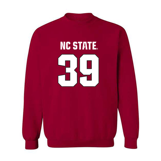 NC State - NCAA Football : Tristan Clapp - Sports Shersey Crewneck Sweatshirt-0