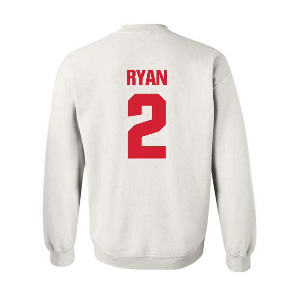 NC State - NCAA Baseball : Mikey Ryan - Classic Shersey Crewneck Sweatshirt-1