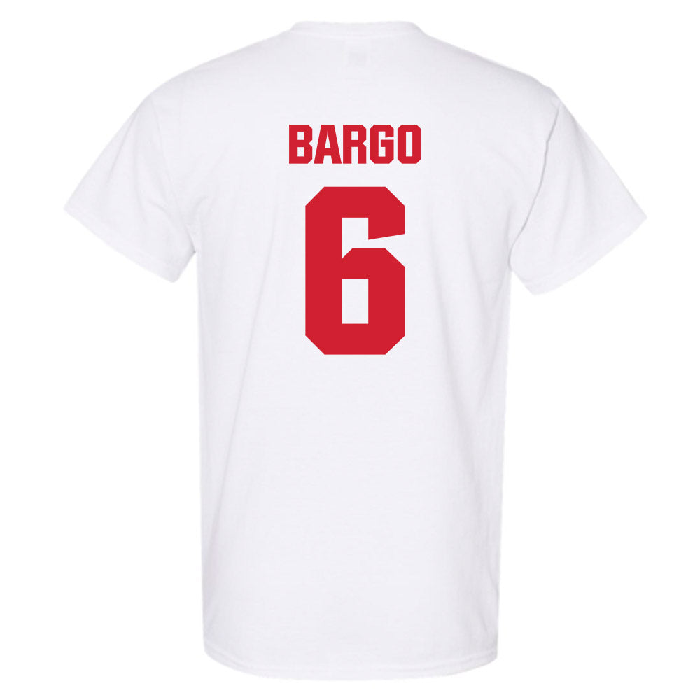 NC State - NCAA Baseball : Dalton Bargo - Classic Shersey T-Shirt-1