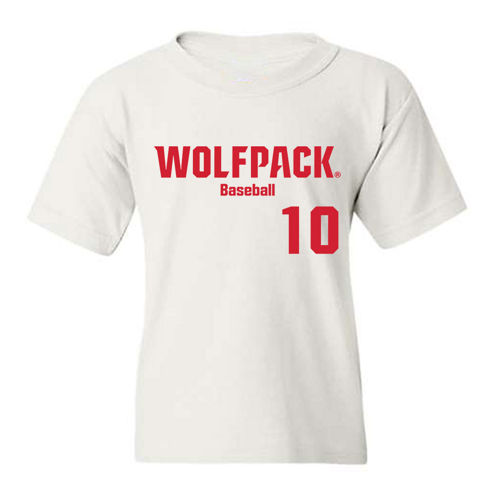 NC State - NCAA Baseball : Truitt Manuel - Classic Shersey Youth T-Shirt-0