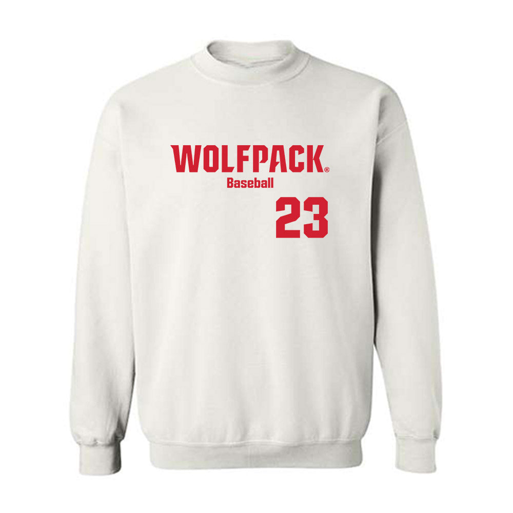 NC State - NCAA Baseball : Vincent DeCarlo - Classic Shersey Crewneck Sweatshirt-0