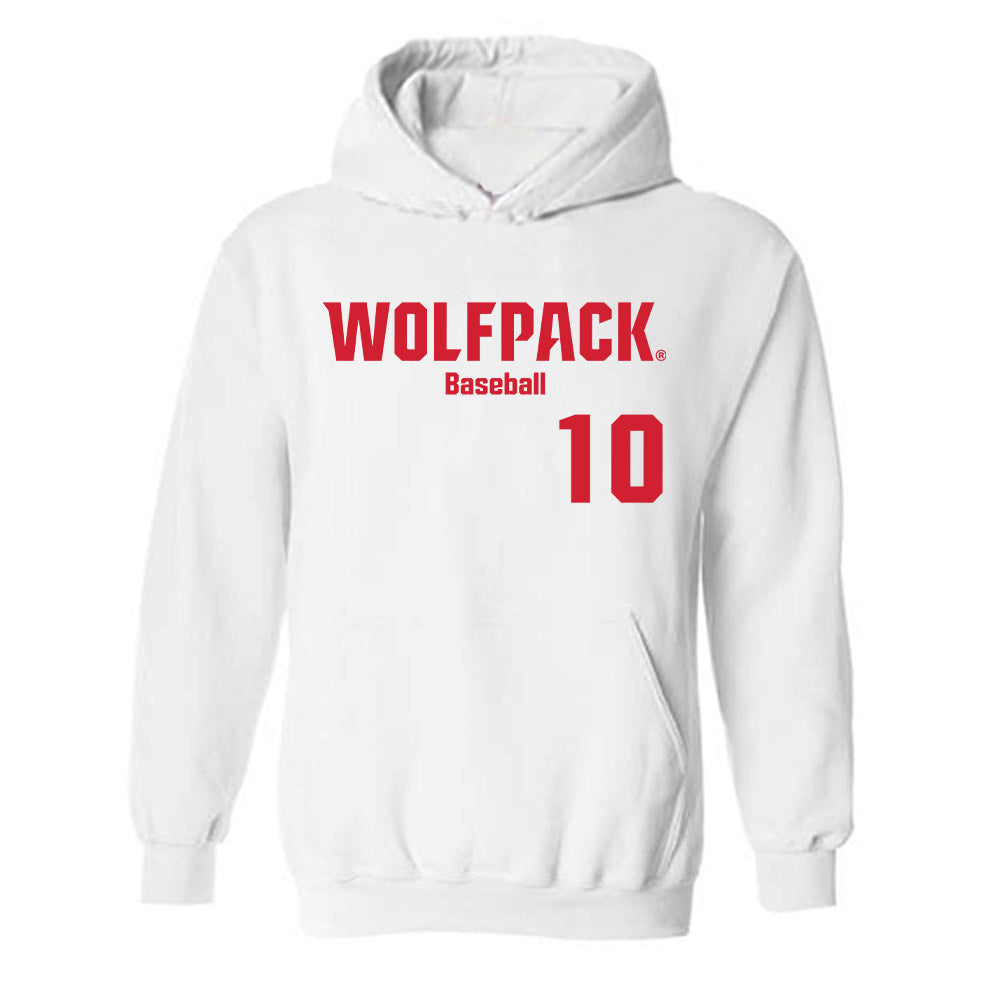 NC State - NCAA Baseball : Truitt Manuel - Classic Shersey Hooded Sweatshirt-0