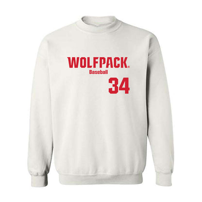 NC State - NCAA Baseball : Anderson Nance - Classic Shersey Crewneck Sweatshirt-0