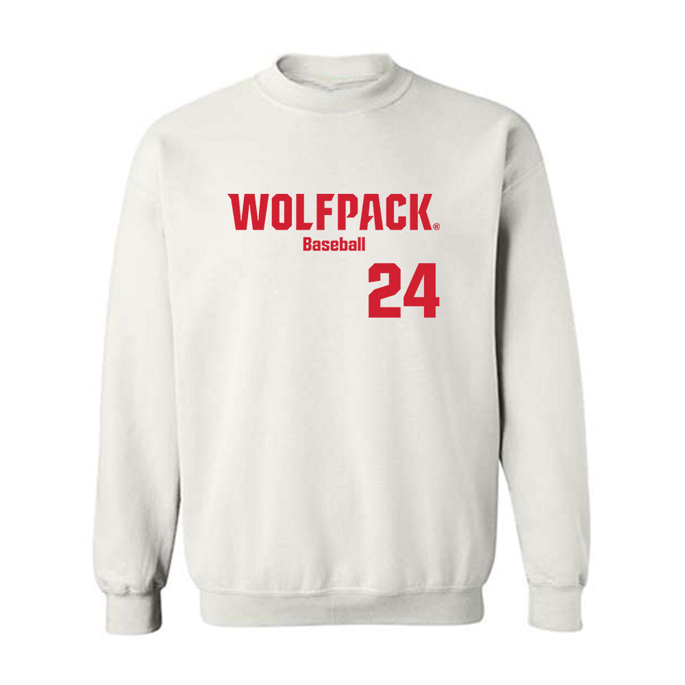 NC State - NCAA Baseball : Devin Mitchell - Classic Shersey Crewneck Sweatshirt-0