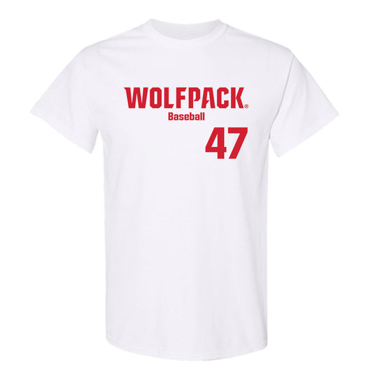 NC State - NCAA Baseball : Aiden Kitchings - Classic Shersey T-Shirt-0