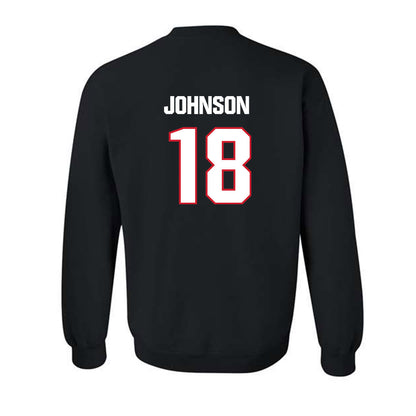 NC State - NCAA Softball : Sarah Johnson - Classic Shersey Crewneck Sweatshirt-1