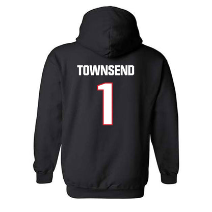 NC State - NCAA Softball : Maia Townsend - Classic Shersey Hooded Sweatshirt-1