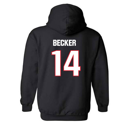 NC State - NCAA Softball : Kadie Becker - Classic Shersey Hooded Sweatshirt-1