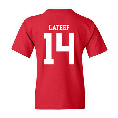 Nebraska - NCAA Football : TJ Lateef - Fashion Shersey Youth T-Shirt-1