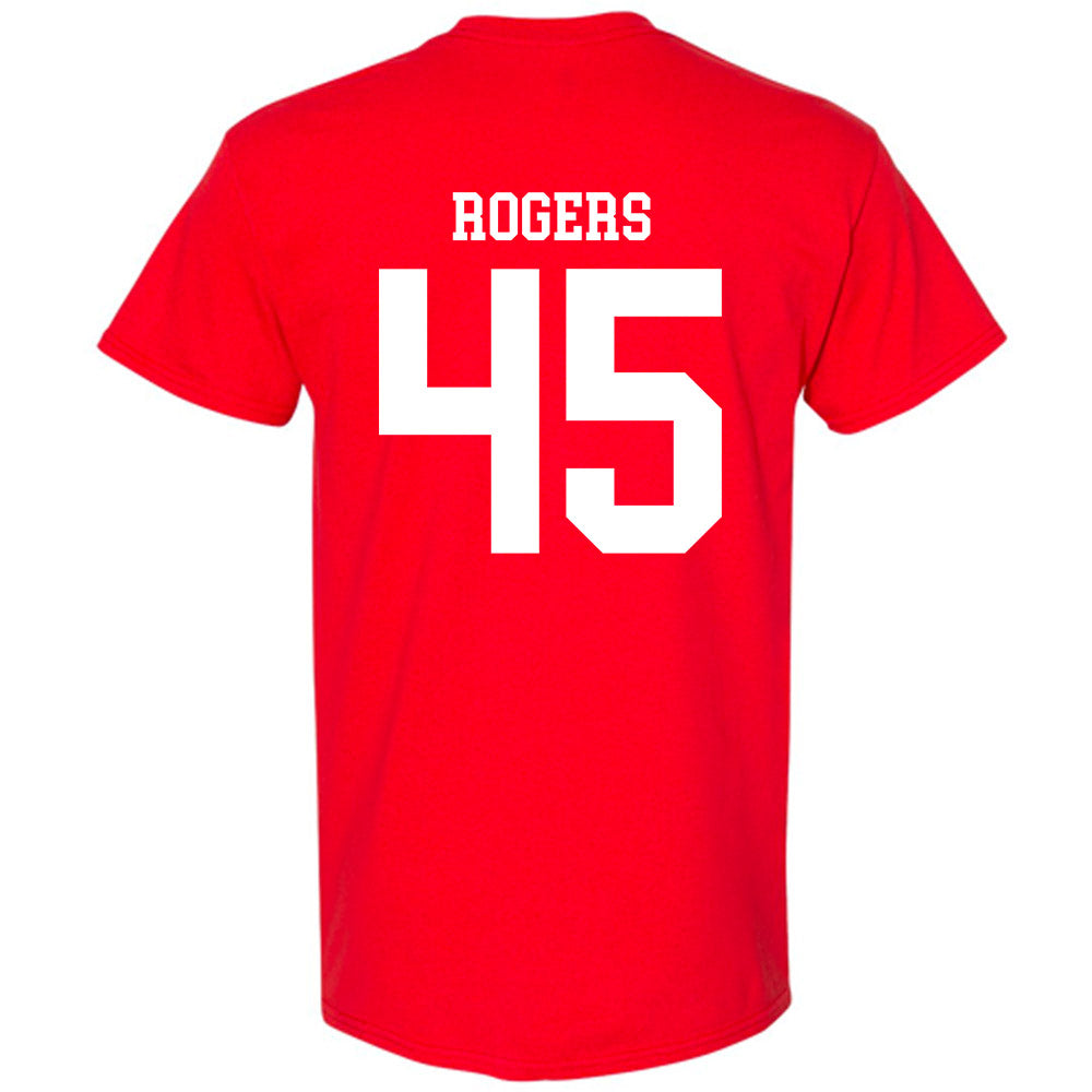 Nebraska - NCAA Football : Dylan Rogers - Fashion Shersey T-Shirt-1