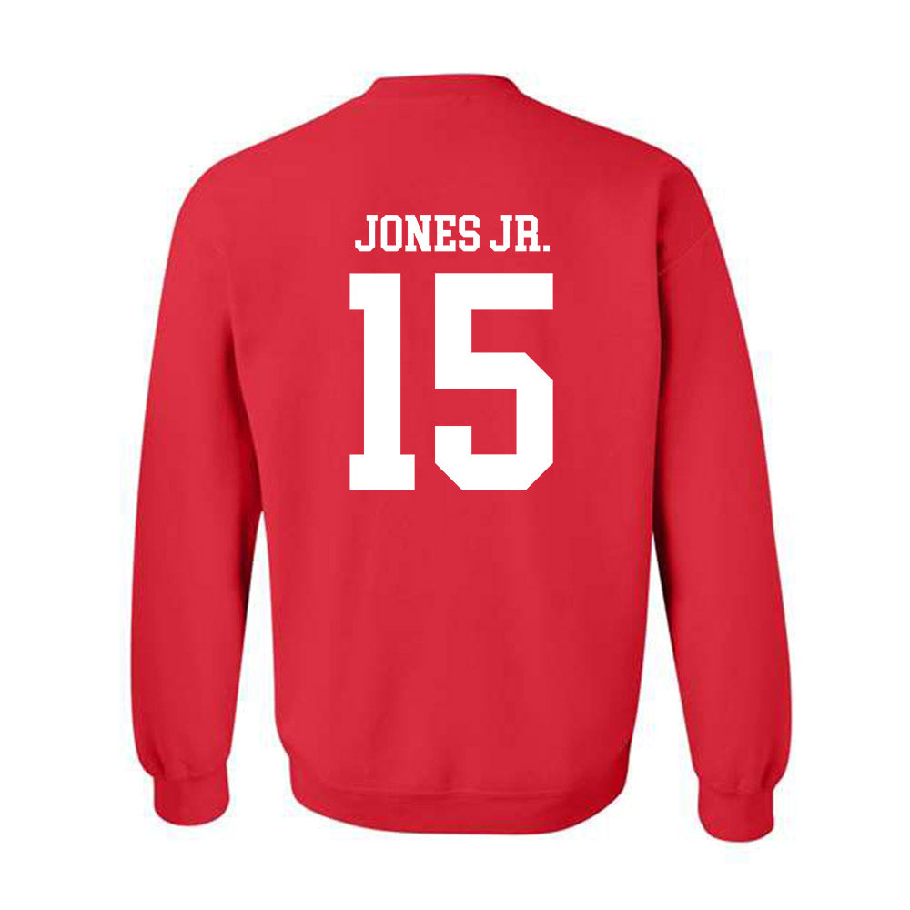 Nebraska - NCAA Football : Anthony Jones Jr. - Fashion Shersey Crewneck Sweatshirt-1