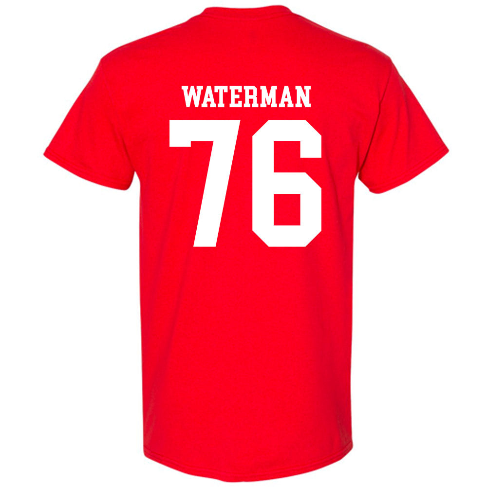 Nebraska - NCAA Football : Rex Waterman - Fashion Shersey T-Shirt-1