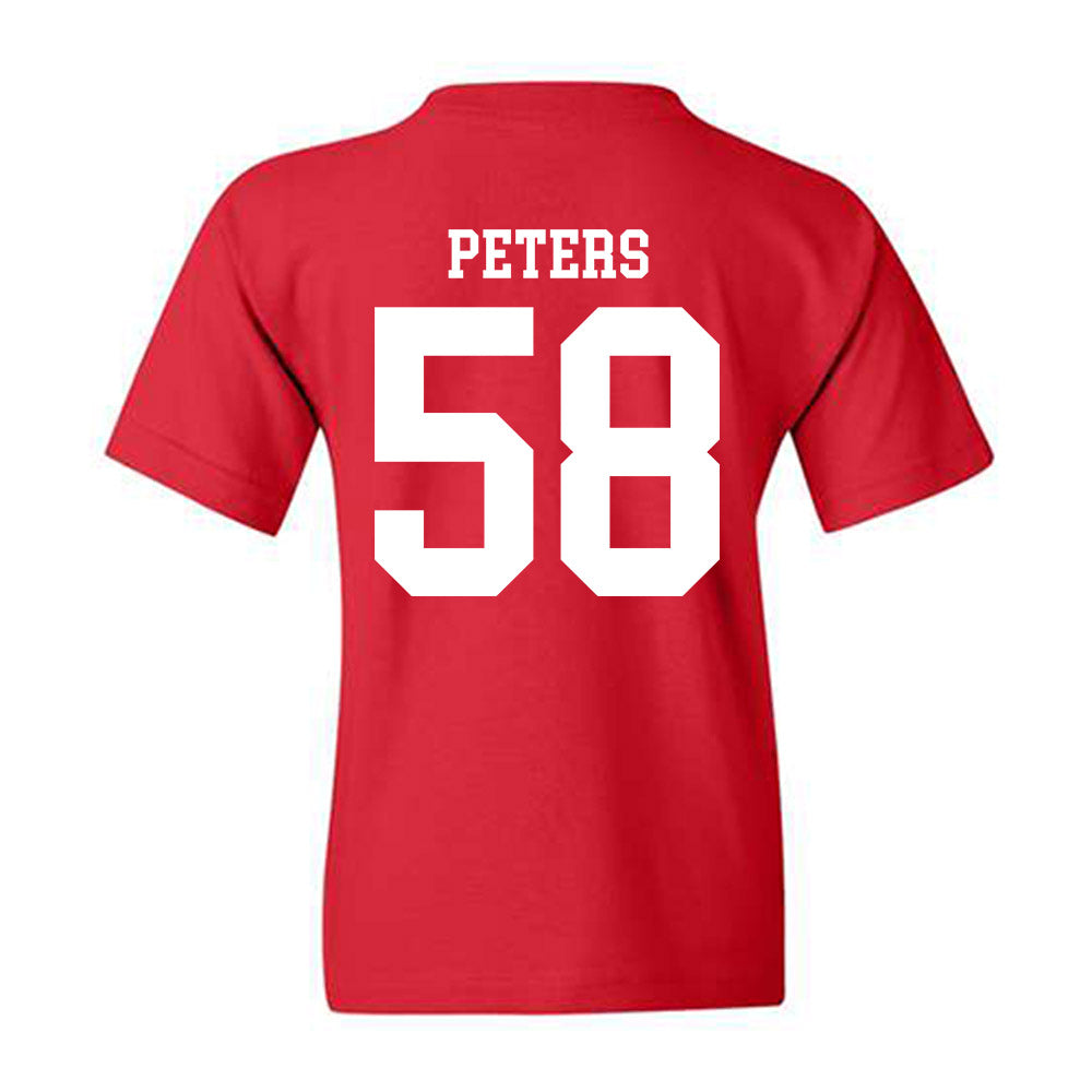 Nebraska - NCAA Football : Jake Peters - Fashion Shersey Youth T-Shirt-1