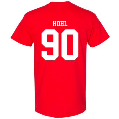 Nebraska - NCAA Football : John Hohl - Fashion Shersey T-Shirt-1