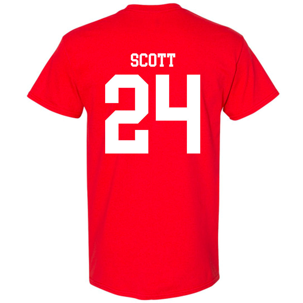 Nebraska - NCAA Football : Nalin Scott - Fashion Shersey T-Shirt-1