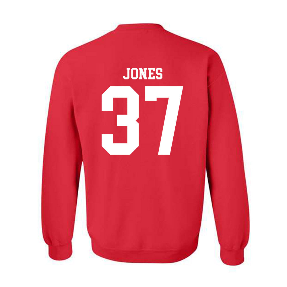 Nebraska - NCAA Football : Donovan Jones - Fashion Shersey Crewneck Sweatshirt-1