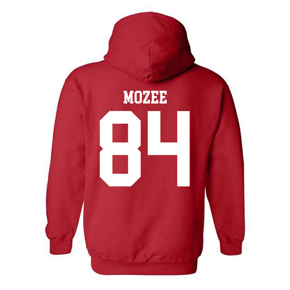 Nebraska - NCAA Football : Isaiah Mozee - Fashion Shersey Hooded Sweatshirt-1