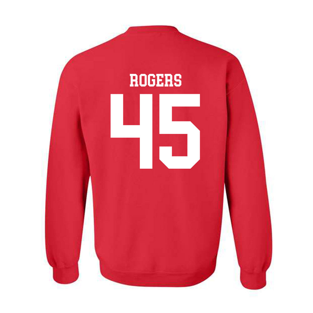 Nebraska - NCAA Football : Dylan Rogers - Fashion Shersey Crewneck Sweatshirt-1