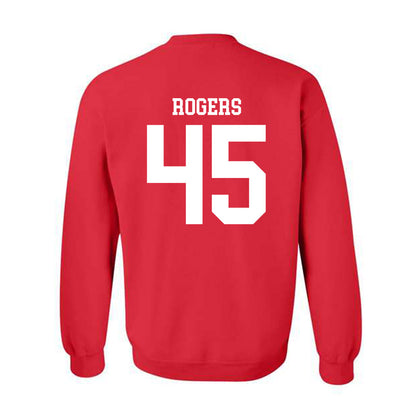 Nebraska - NCAA Football : Dylan Rogers - Fashion Shersey Crewneck Sweatshirt-1