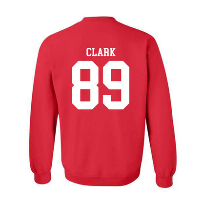 Nebraska - NCAA Football : Quinn Clark - Fashion Shersey Crewneck Sweatshirt-1